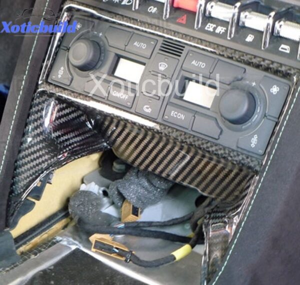 Lamborghini Gallardo LP560 LP570 modified carbon fiber replacement car air conditioner control panel - Image 3