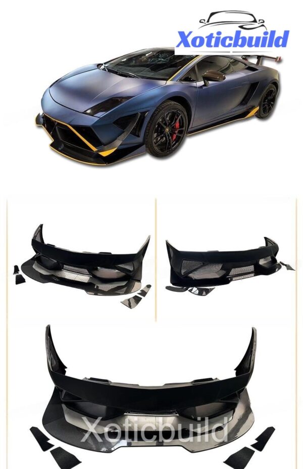 For Lamborghini Gallardo LP550 560 570 update hoodfront bumper and - Image 2