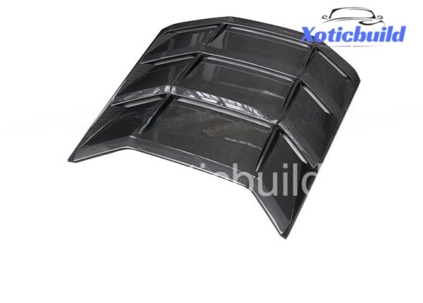 Lamborghini huracan dry carbon fiber tailcap OEM - Image 4