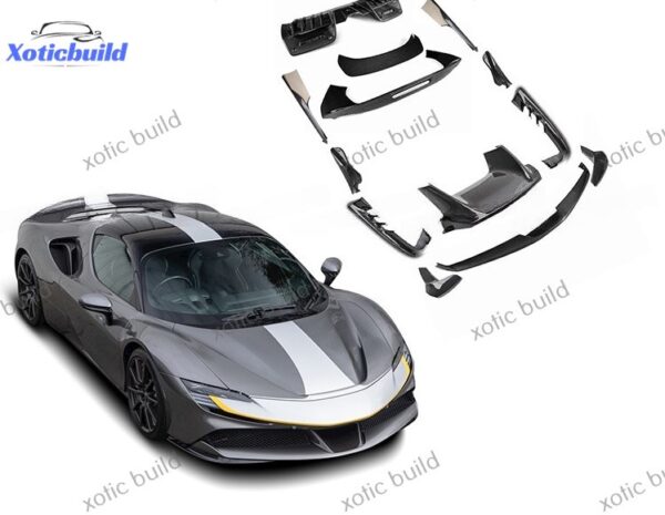 Ferrari SF90 modified Oem carbon fiber body kit