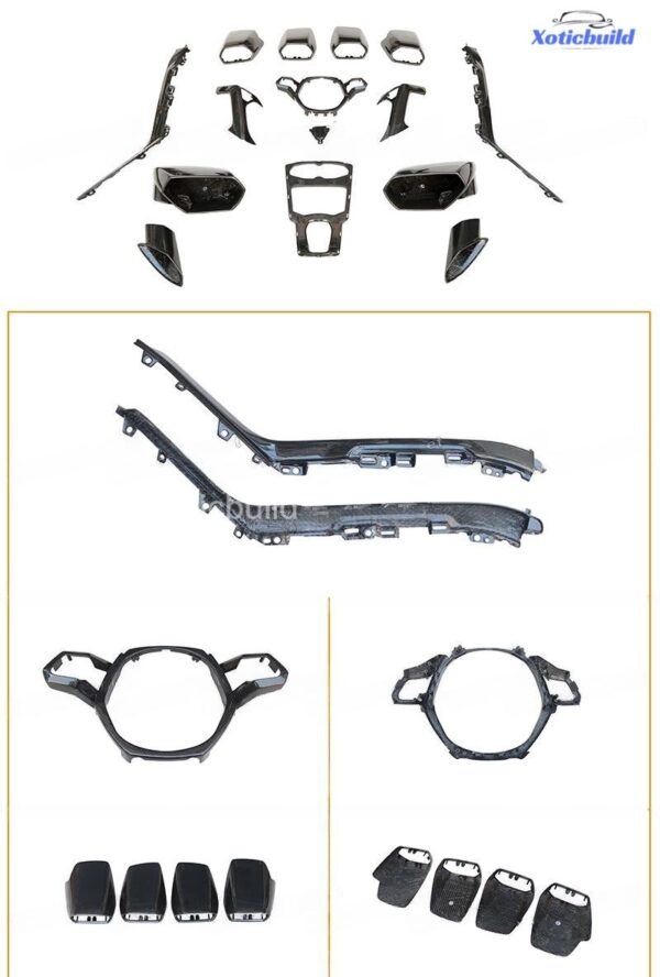 Lamborghini huracan LP610 carbon fiber inside door handle replacement - Image 5