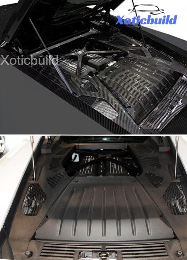 Lamborghini huracan LP610 carbon fiber engine cover - Image 5