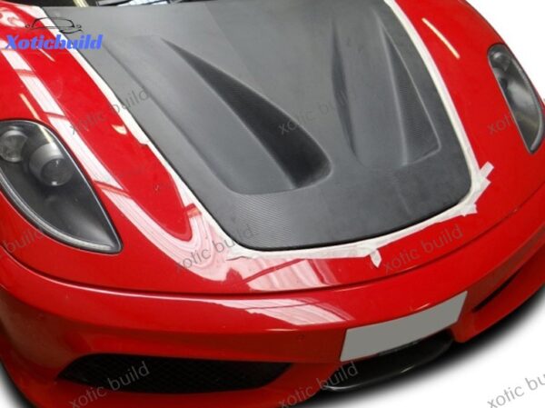 Ferrari F430 P1 carbon fiber hood