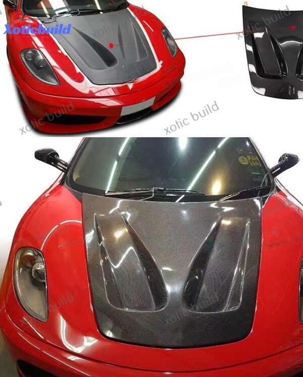 Ferrari F430 P1 carbon fiber hood - Image 3