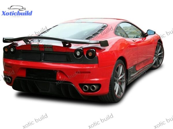 Ferrari F430 OEM carbon fiber rear lip