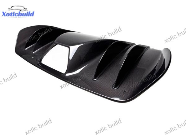 Ferrari F430 OEM carbon fiber rear lip - Image 5