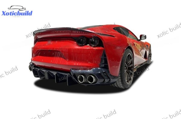 Ferrari 812 modified mansory small body kit - Image 4