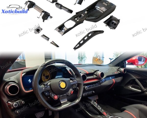 Ferrari 812OEM dry carbon fiber interior