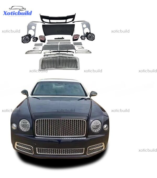 Bentley Mulsanne old to new style body kit