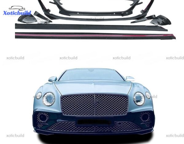 2022 Bentley GT modified mansory body kit