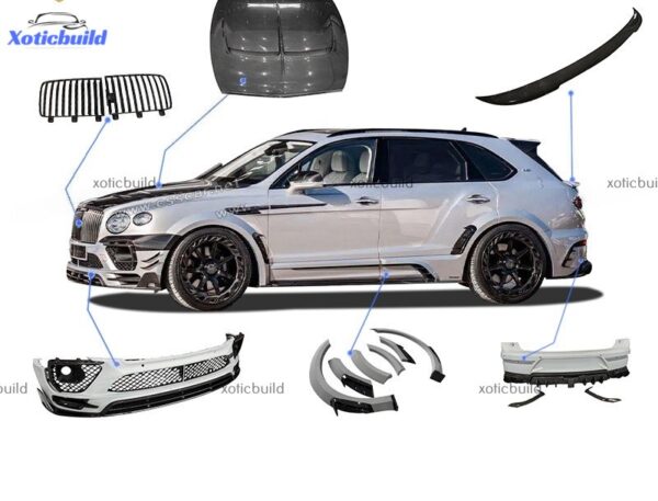 20-22 Bentley Bentayga mansory body kit - Image 2