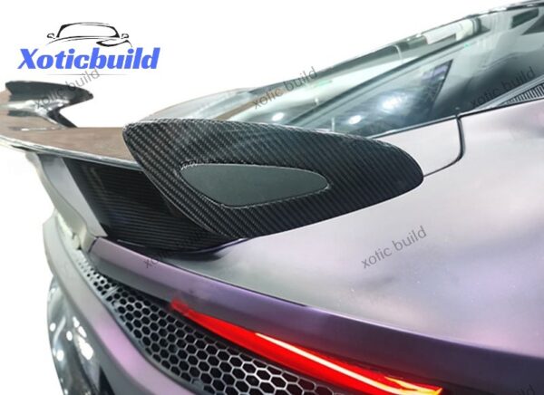 New McLaren GT modified dry carbon fiber MSO spoiler