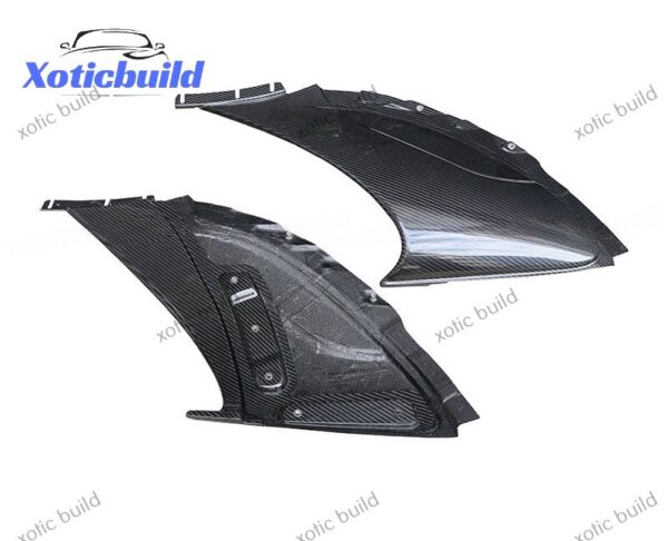 McLaren 650s dry carbon fiber inlet side skirts - Image 3