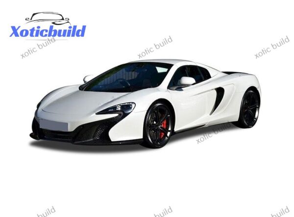 McLaren 650s carbon fiber OEM front lip - Image 2