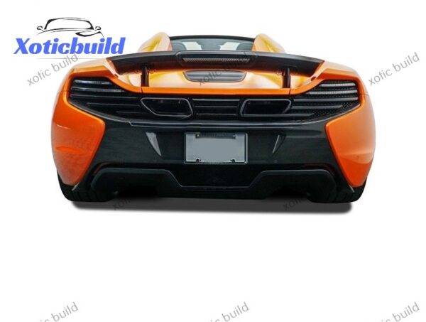 McLaren 650s carbon fiber OEM rear bumper - Image 4