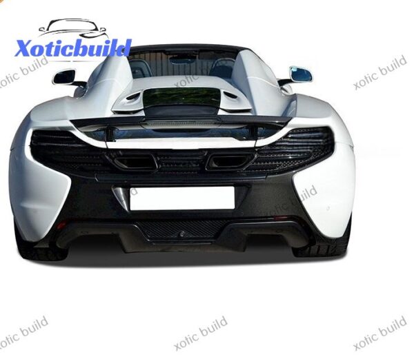 McLaren 650s carbon fiber OEM rear bumper - Image 2