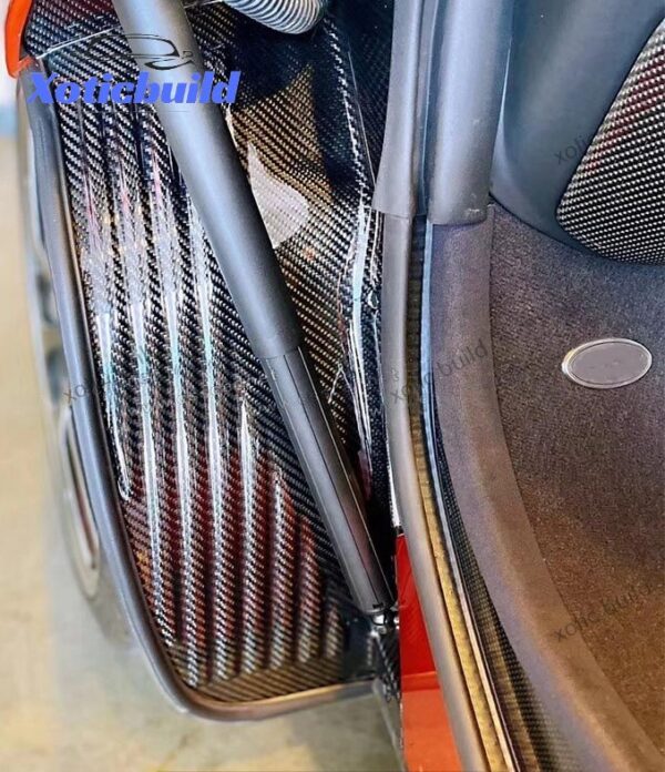 McLaren MP4-12C carbon fiber inside fenders lining - Image 2