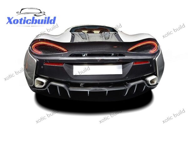 McLaren 540c570s oem carbon fiber rear lip