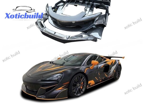 McLaren 540c570s modified V body kit rear wing