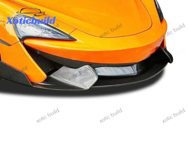 For Mclaren 540C 570S Modified 620R Carbon Fiber Front Bumper Wrap Angle - Image 2