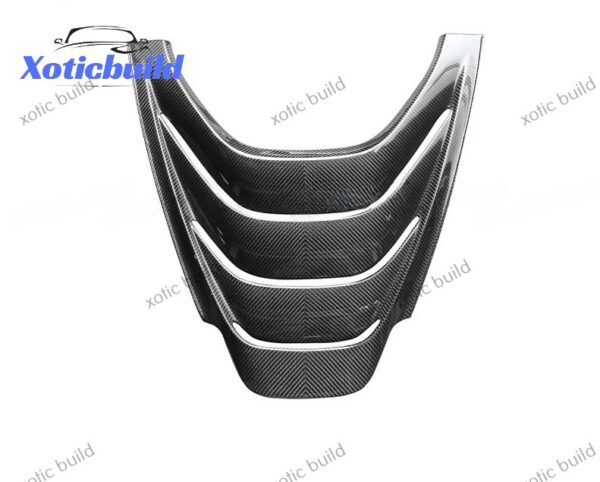 McLaren 720s convertible dry carbon rear trunk cover - Image 3