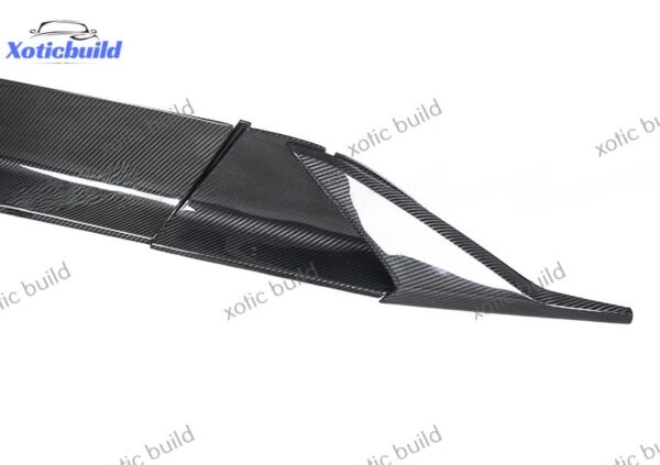 Maserati mc20 dry carbon fiber oem side skirt - Image 4