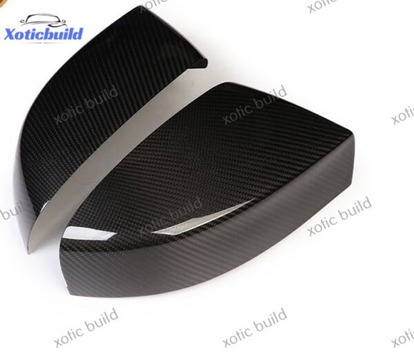 2016-2018 Maserati Quattroporte Ghibli add on style carbon fiber mirror cover