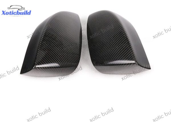 2017 Maserati Quattroporte Ghibli add on style carbon fiber mirror cover - Image 2