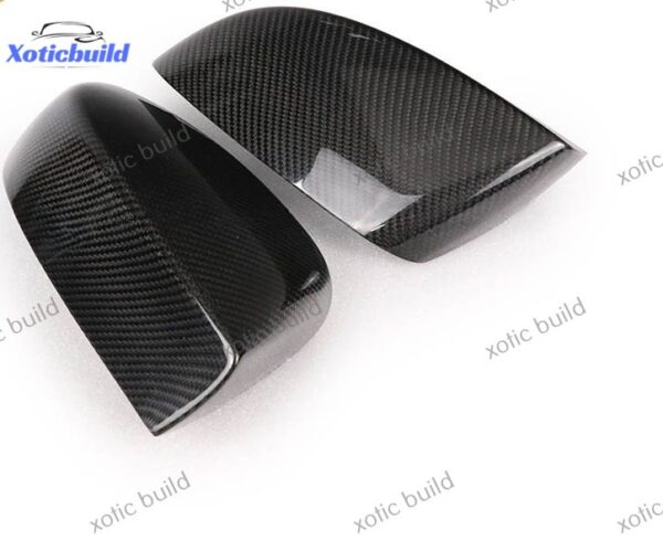 2017 Maserati Quattroporte Ghibli add on style carbon fiber mirror cover - Image 3