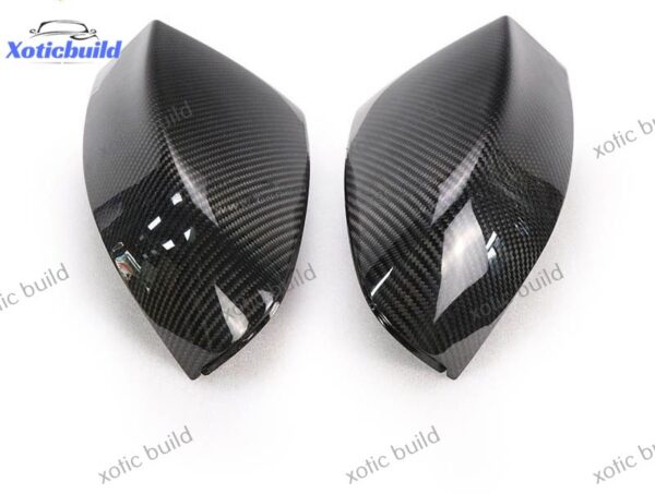 2017 Maserati Quattroporte carbon fiber mirror cover-replacementacement - Image 2