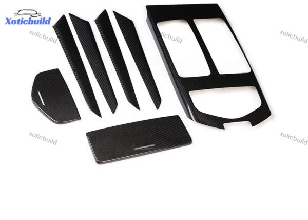 2014-2016 Maserati Ghibli (High-version) 7-piece set carbon interior - Image 2