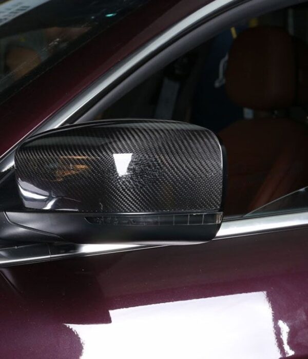 2014-2016 Maserati Ghibli Quattroporte carbon fiber Mirror Cover - Image 3