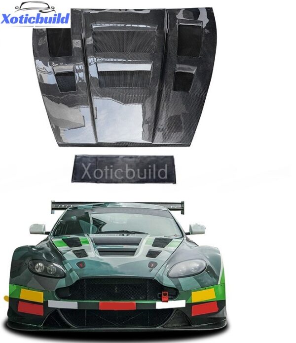 Aston Martin Vantage modified track version GT3 hood