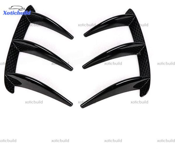 Benz A class A45 rear bumper canards for hatchback sport or AMG - Image 4