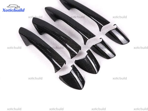 Benz C class W204 carbon fiber door handles cover - Image 3