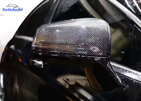 Benz C class W204 carbon fiber mirror cover