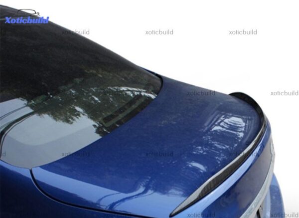 Benz C class W205 4 doors carbon fiber spoiler