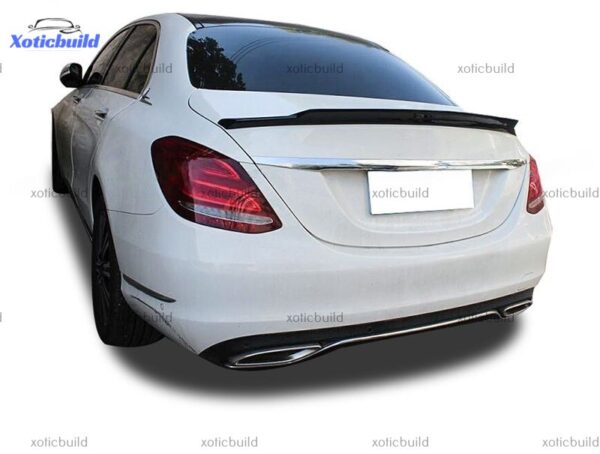 Benz C class W205 C47 carbon fiber spoiler - Image 2