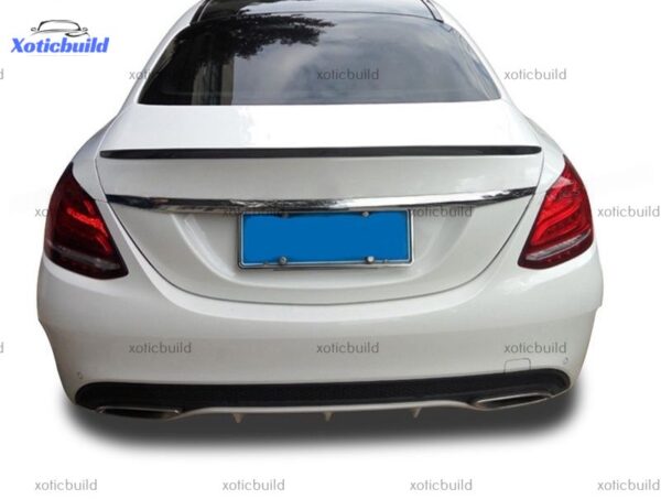 Benz C class W205 AMG carbon fiber spoiler