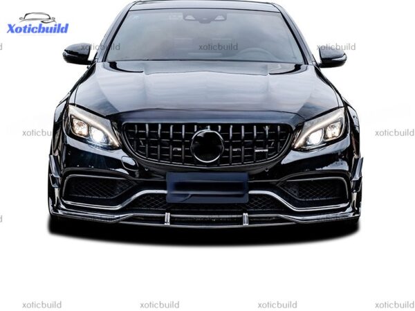 Benz C-Class 63 W205 to Commas dry carbon body kit