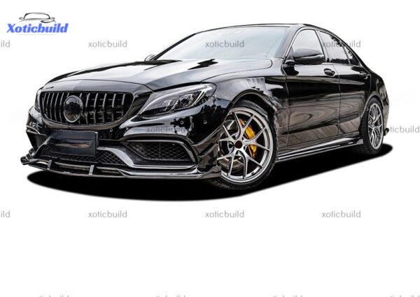 Benz C-Class 63 W205 to Commas dry carbon body kit - Image 2