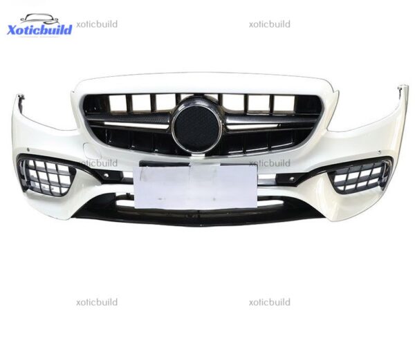 2017 Benz E W213 E63S carbon fiber main grille/down lip/front bumper canards