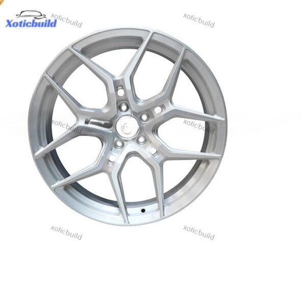 Benz E63 Brixton 20 inch brushed silver wheels - Image 3