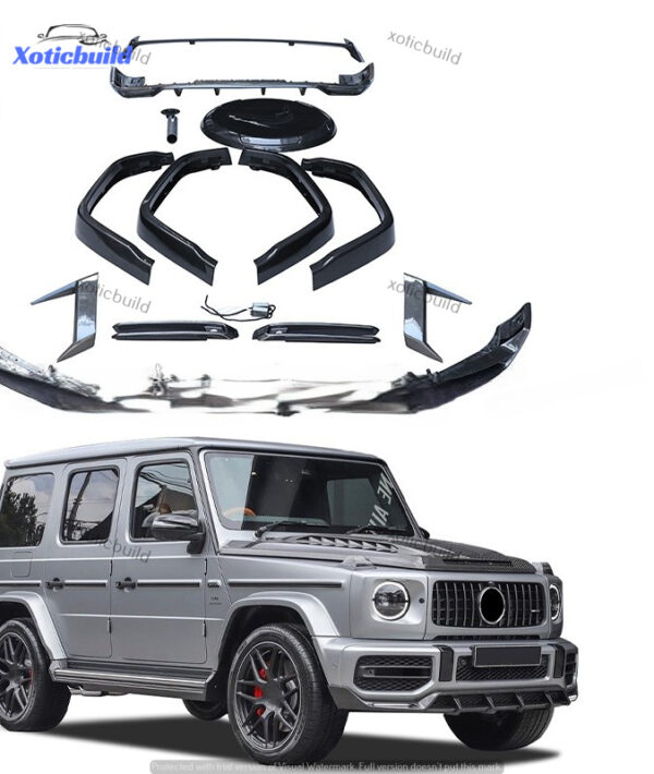 Benz G-Class w464 topcar dry carbon fiber body kit - Image 4