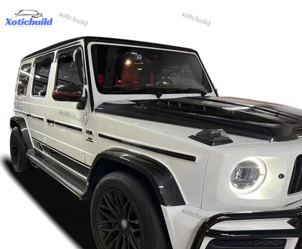 dry carbon fender flares For Ben-Z G class W463A W464 AMG G63 G550 - Image 2