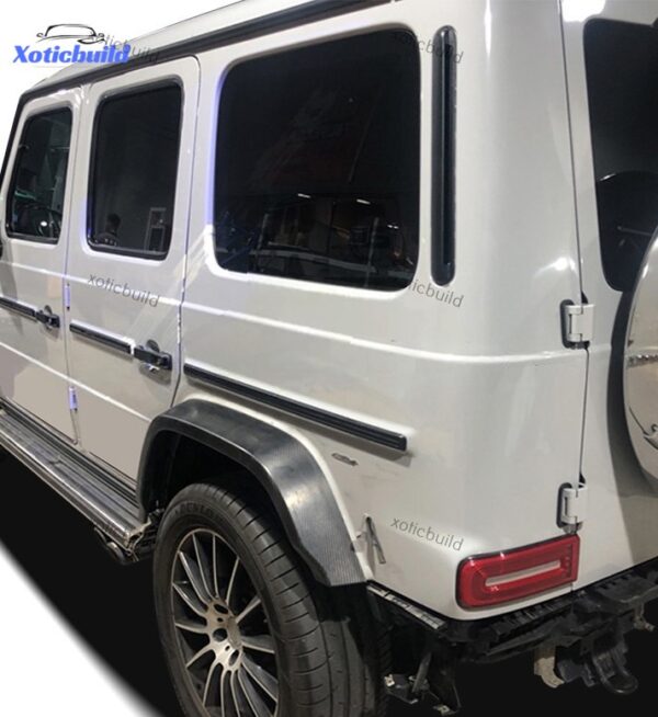 dry carbon fender flares For Ben-Z G class W463A W464 AMG G63 G550 - Image 3