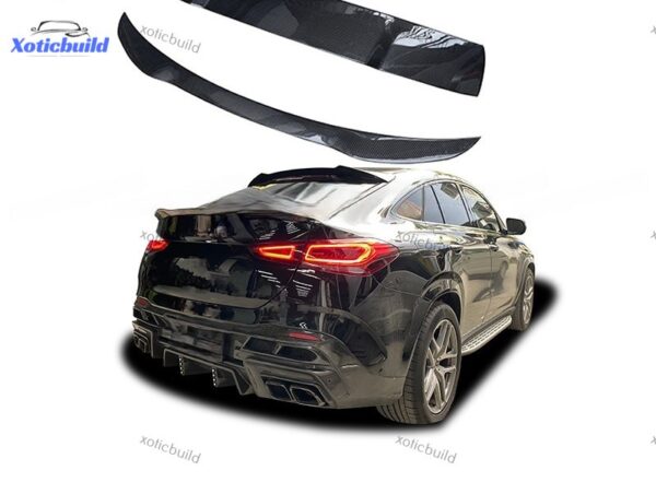 Benz GLE coupe modified mansory carbon fiber spoiler