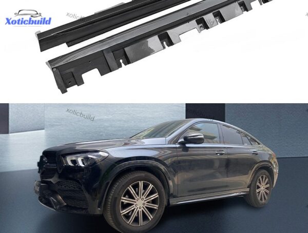 Benz GLE refitted brabus OEM side skirt