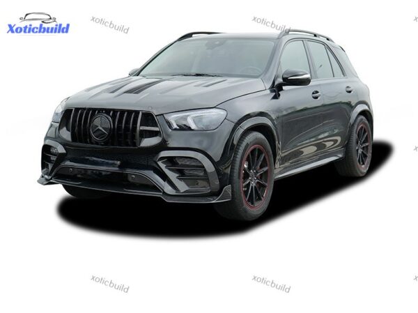 New Benz GLE larte carbon fiber hood - Image 2