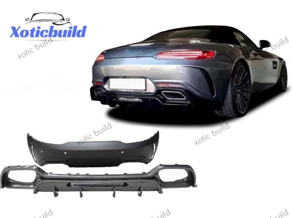 Benz AMG GT PD rear lip + rear bumper